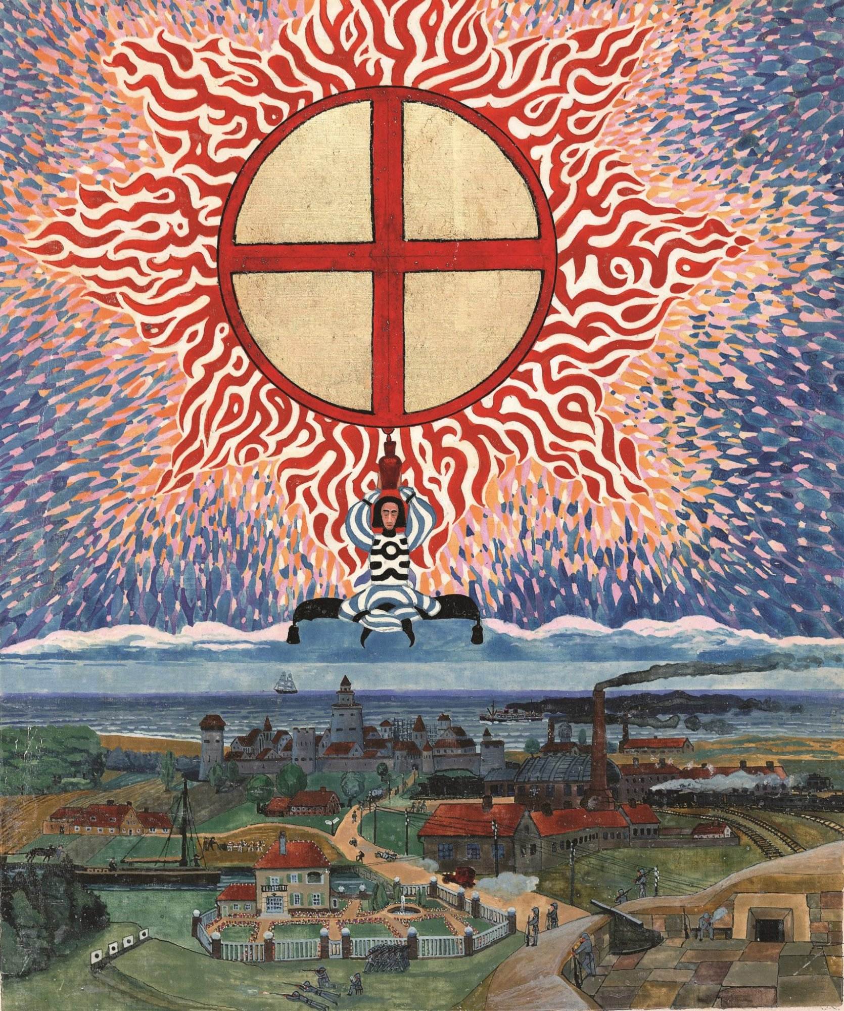 The Quadrated Circle in the Sky — C.G. Jung, The Red Book (Liber Novus), 1915-1930